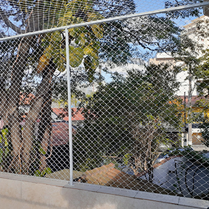 Tela de proteção para escola